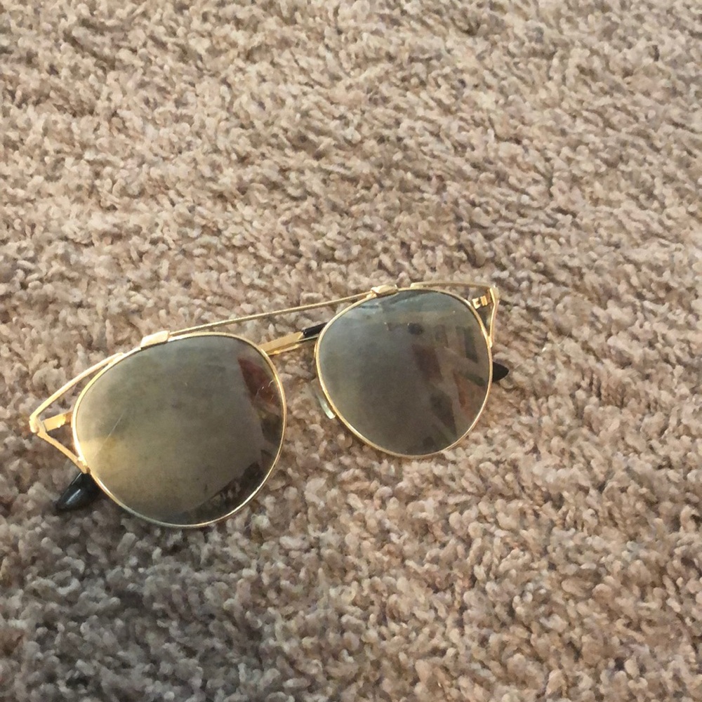 Super stylish gold sunglasses